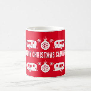 Mug Caravan Joyeux Camping de Noël