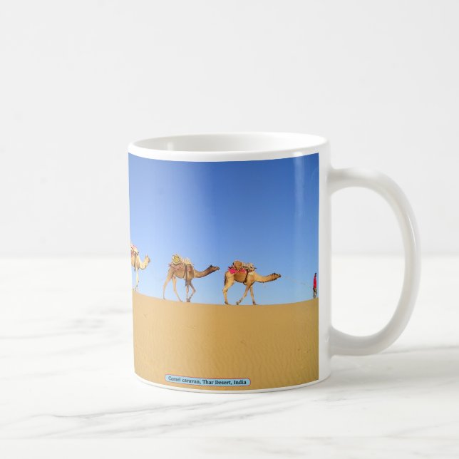 Mug Caravane en chameau, Désert de Thar, Inde (Droite)