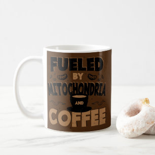 Mug Carburant Alimenté Par Mitochondria Et Café 