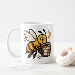Mug Carburant d'abeilles du travailleur