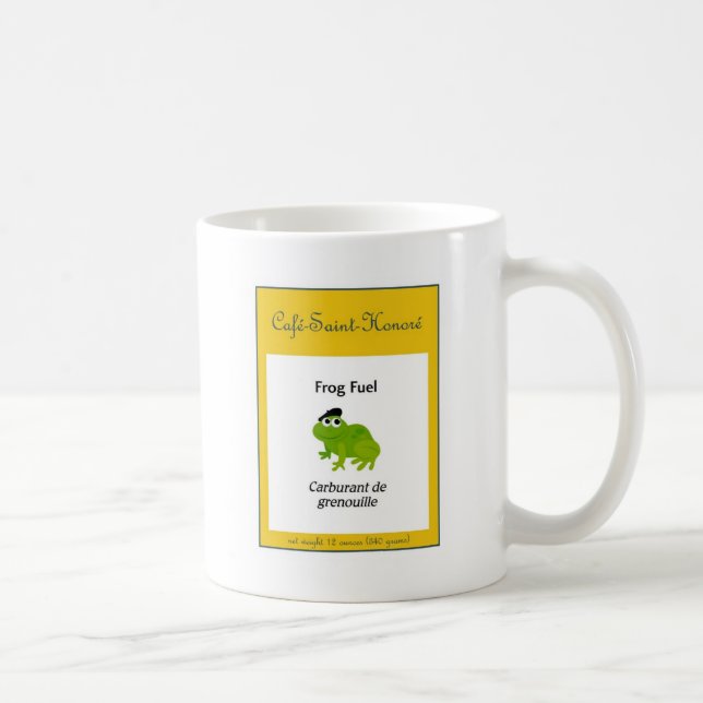 Mug Carburant de grenouille (Droite)