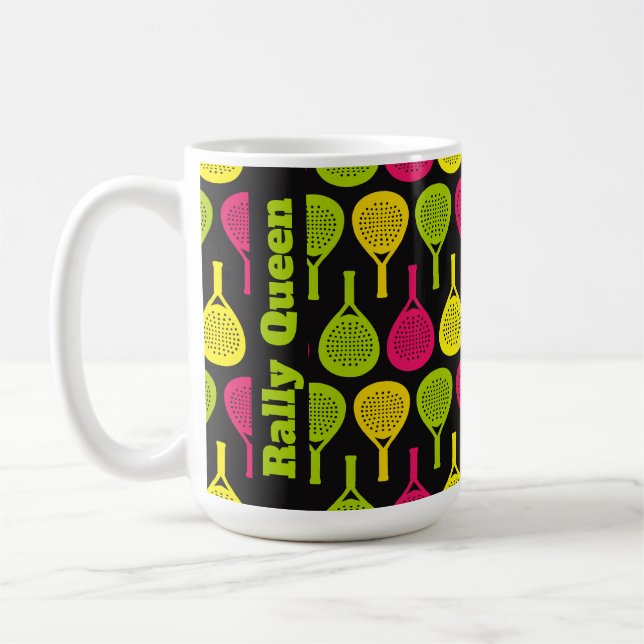 Mug Carburant du rallye Padel Neon (Gauche)
