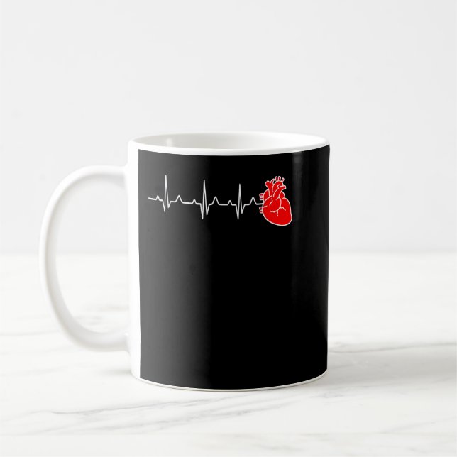 Mug Cardiac Infirmière Cardiologie Cardiologie Cns Inf (Gauche)