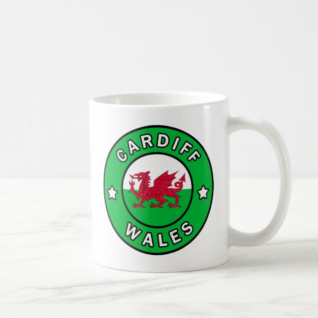 Mug Cardiff Wales (Droite)