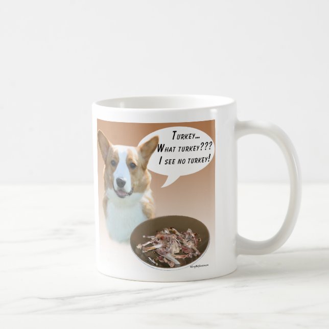 Mug Cardigan Welsh Corgi Turquie (Droite)