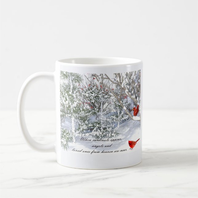 Mug Cardinal de la mule des cieux (Gauche)