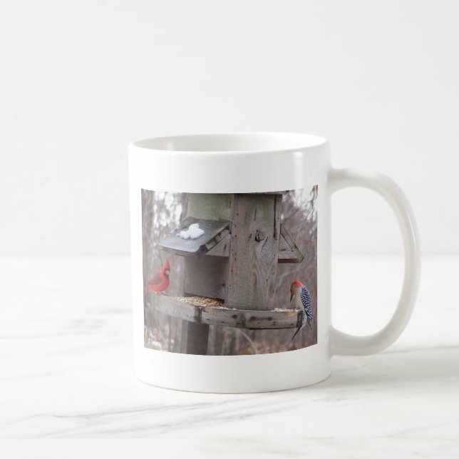 Mug Cardinal de Woodpecker&Male (Droite)