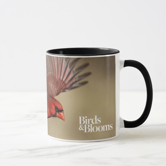 Mug Cardinal du nord en vol (Droite)