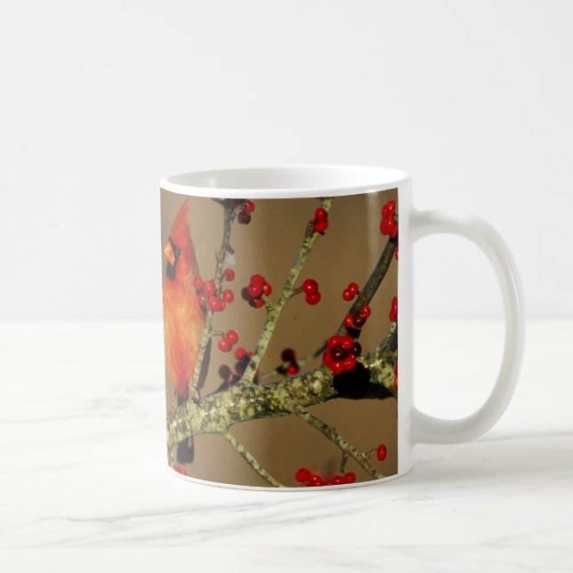 Mug Cardinal du Nord perché, IL (Droite)