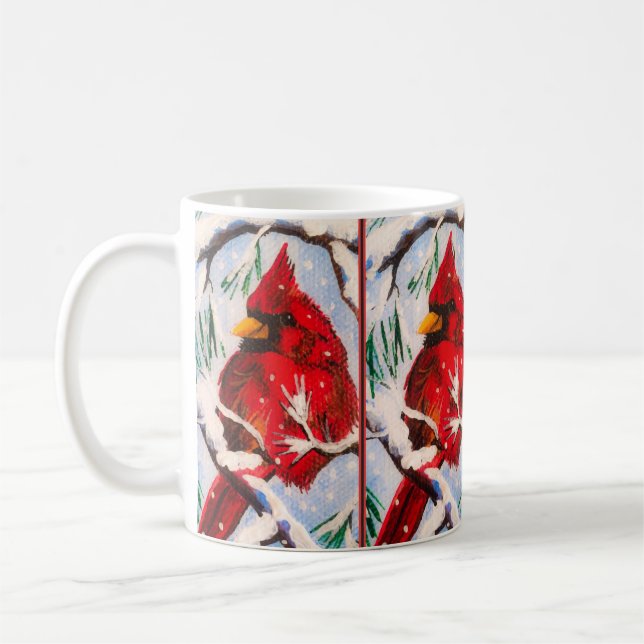 Mug Cardinal en Coupe Rouge (Gauche)