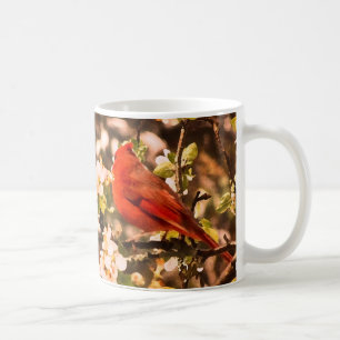 Mug Cardinal en fleurs d'Apple