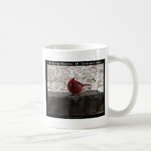 Mug Cardinal Hot Springs Parc Nat Mt AR Cadeaux Vêteme