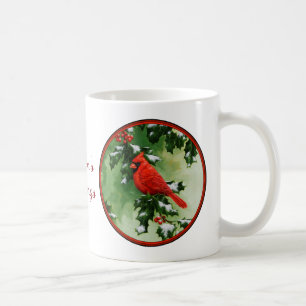 Mug Cardinaux nordiques masculins et féminins