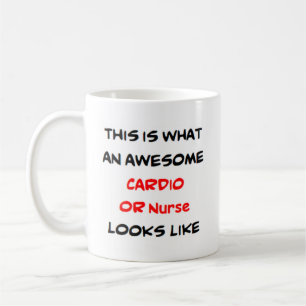 Mug cardio ou infirmière, génial