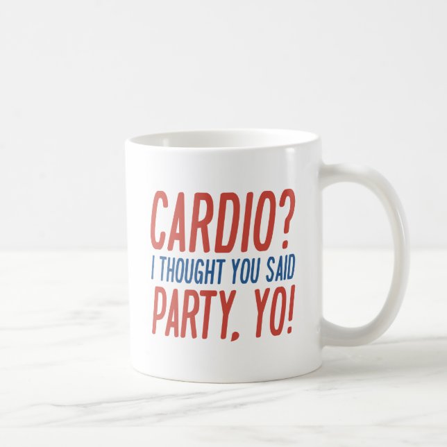 Mug Cardio Party Yo (Droite)