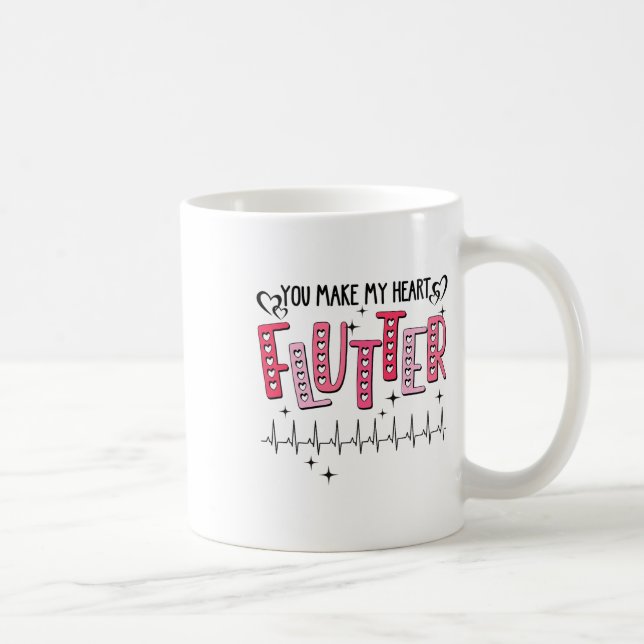 Mug Cardiologie Cvicu Infirmière Cardiaque Nurs Cardio (Droite)