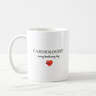 Mug Cardiologue Personnalisé Sauve des Cœurs Chaque Jo