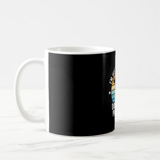 Mug Caressez le Doberman Pinscher Rétro (Gauche)