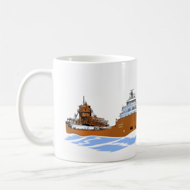 Mug cargo des Grands Lacs Kaye E. Barker (Gauche)