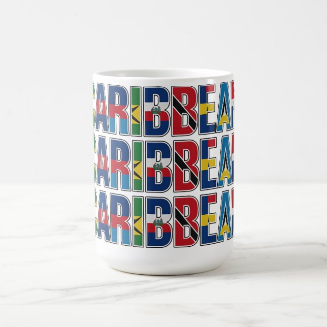Mug Caribbean Flags (Centre)