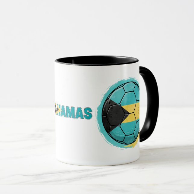 Mug Caribbean Futbol – Édition Bahamas (Devant droit)