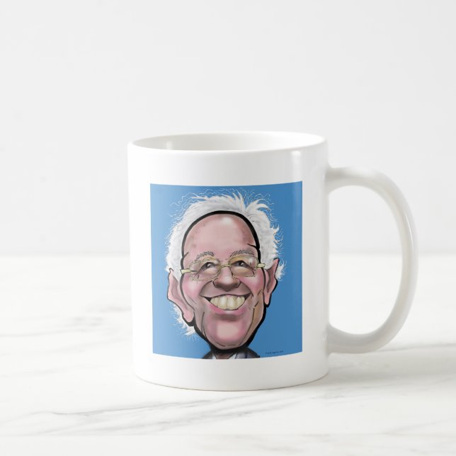 Mug Caricature de Bernie Sanders (Droite)
