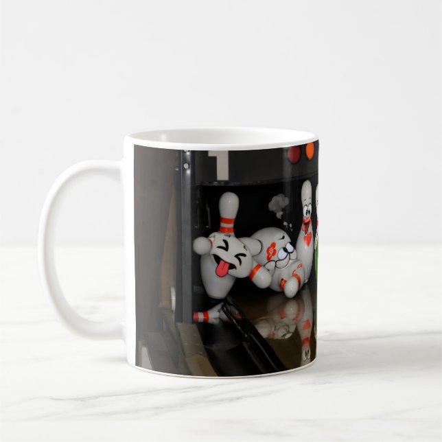 Mug Caricature de bowling (Gauche)
