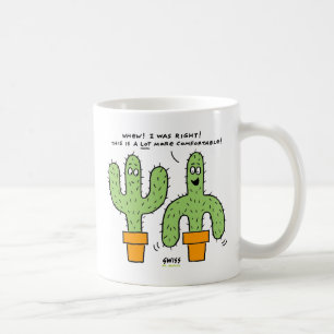 Mug Caricature de Cactus du Désert du Sud-Ouest