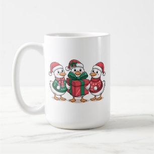 Mug Caricature de canards de Noël mignons Art-68105