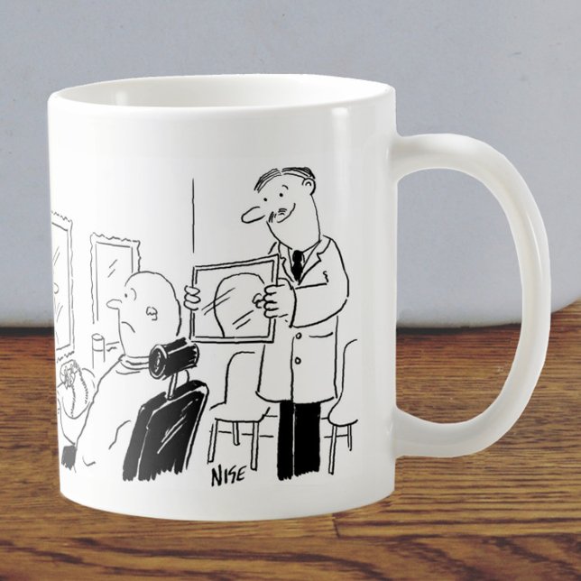 Mug Caricature de coiffeur ou coiffeur (Créateur téléchargé)