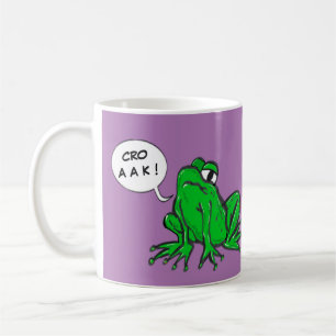 Mug Caricature de la grenouille verte Voix Ballons do-
