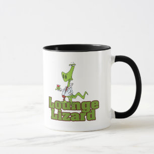 Mug caricature de lézard