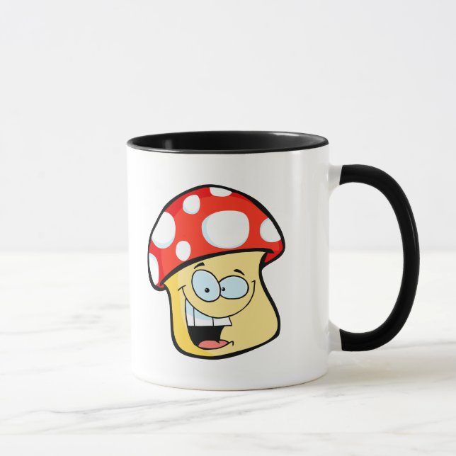 Mug caricature de toadstool de champignon sournois (Droite)