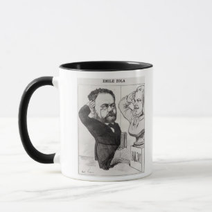 Mug Caricature d'Emile Zola