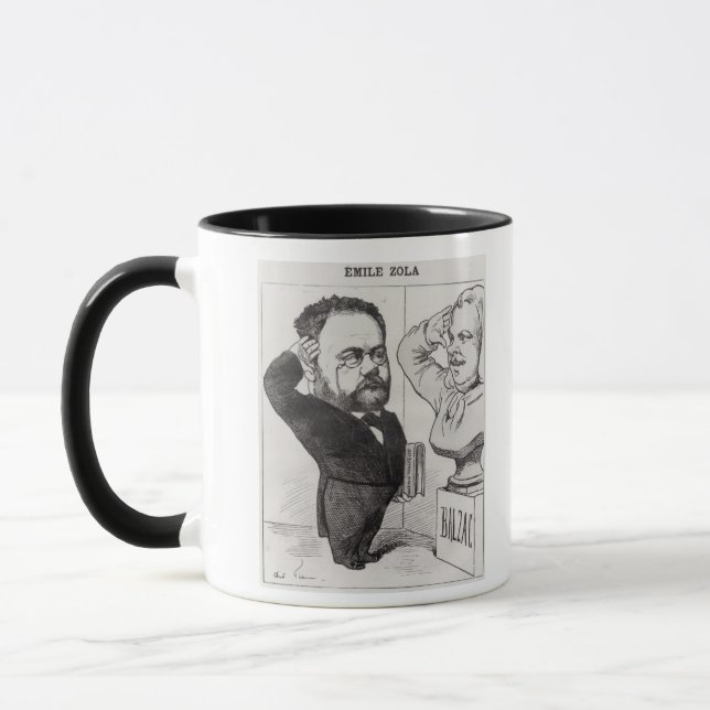 Mug Caricature d'Emile Zola (Gauche)