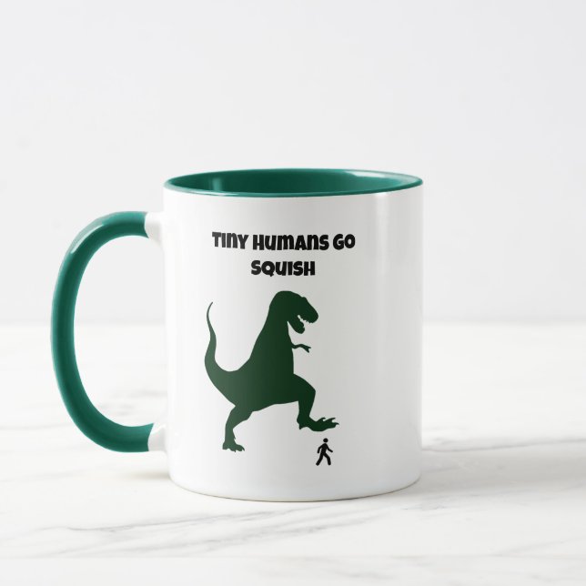 Mug Caricature Dinosaure Dinosaure pour les minuscules (Gauche)