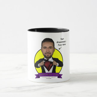 Mug Caricature Groomsman/Deadpool