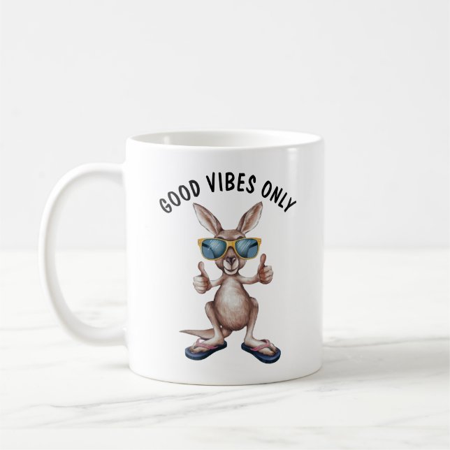 Mug Caricature Kangaroo (Gauche)