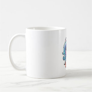 Mug Caricature mignonne licorne 4