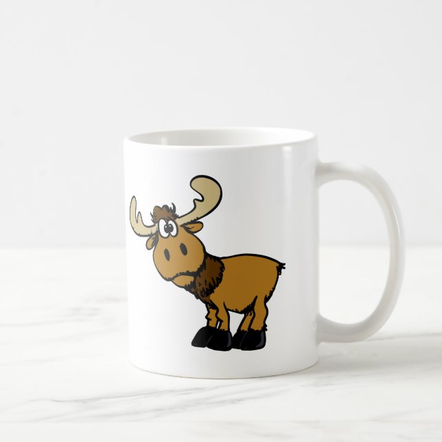 Mug Caricature Oie curieuse | choisir la couleur arriè (Droite)