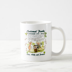 Mug Caricature photographique du centenaire du parc na
