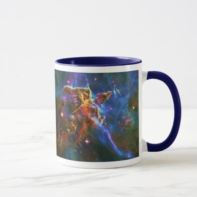 Mug Carina Nebula, Star Forming Nuage de gaz Sculpture (Droite)