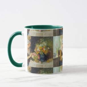 Mug Carl Duxa Vintage Arrange Fleurs