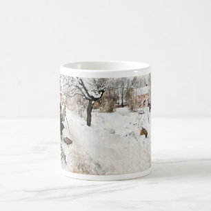 Mug Carl Larsson Peintre en plein air. Hiver-Motif