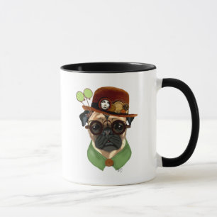 Mug Carlin avec Casquette Steampunk Bowler