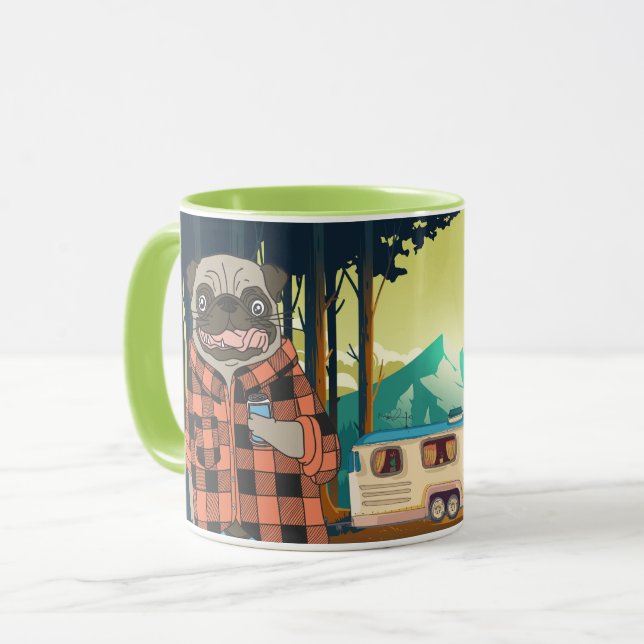 Mug Carlin aventure (Devant gauche)