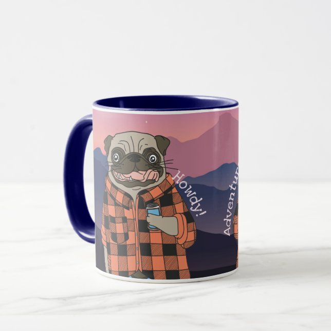 Mug Carlin aventure (Devant gauche)