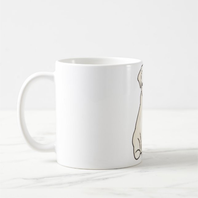 Mug Carlin blanc magique (Gauche)