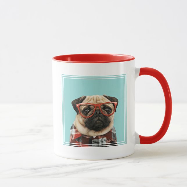 Mug Carlin des chemises prêtées (Droite)