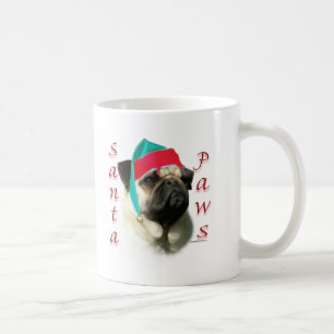 Mug Carlin (fawn) Père Noël Paws
